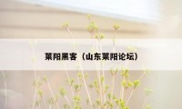 莱阳黑客（山东莱阳论坛）