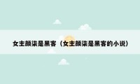 女主颜柒是黑客(女主颜柒是黑客的小说)