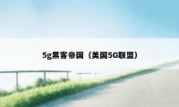 5g黑客帝国(美国5G联盟)