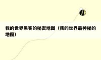我的世界黑客的秘密地图(我的世界最神秘的地图)