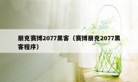 朋克赛博2077黑客(赛博朋克2077黑客程序)