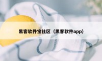 黑客软件宝社区（黑客软件app）