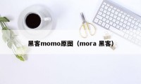 黑客momo原图（mora 黑客）