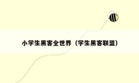小学生黑客全世界(学生黑客联盟)